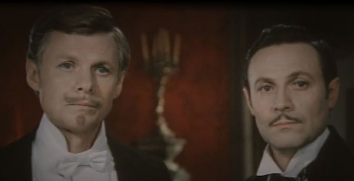    Виталий и Юрий Соломины (фото: кадр из д/ф «...И вагон любви нерастраченной!». Документальный фильм к 75-летию Виталия Соломина»)