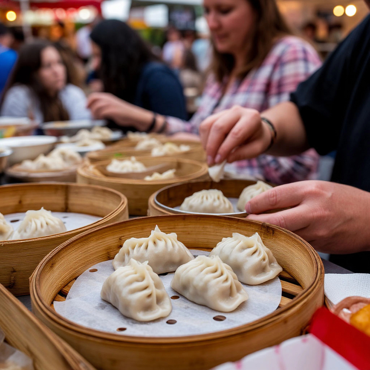 Разнообразие форм и вкусов домашних пельменей поражает
