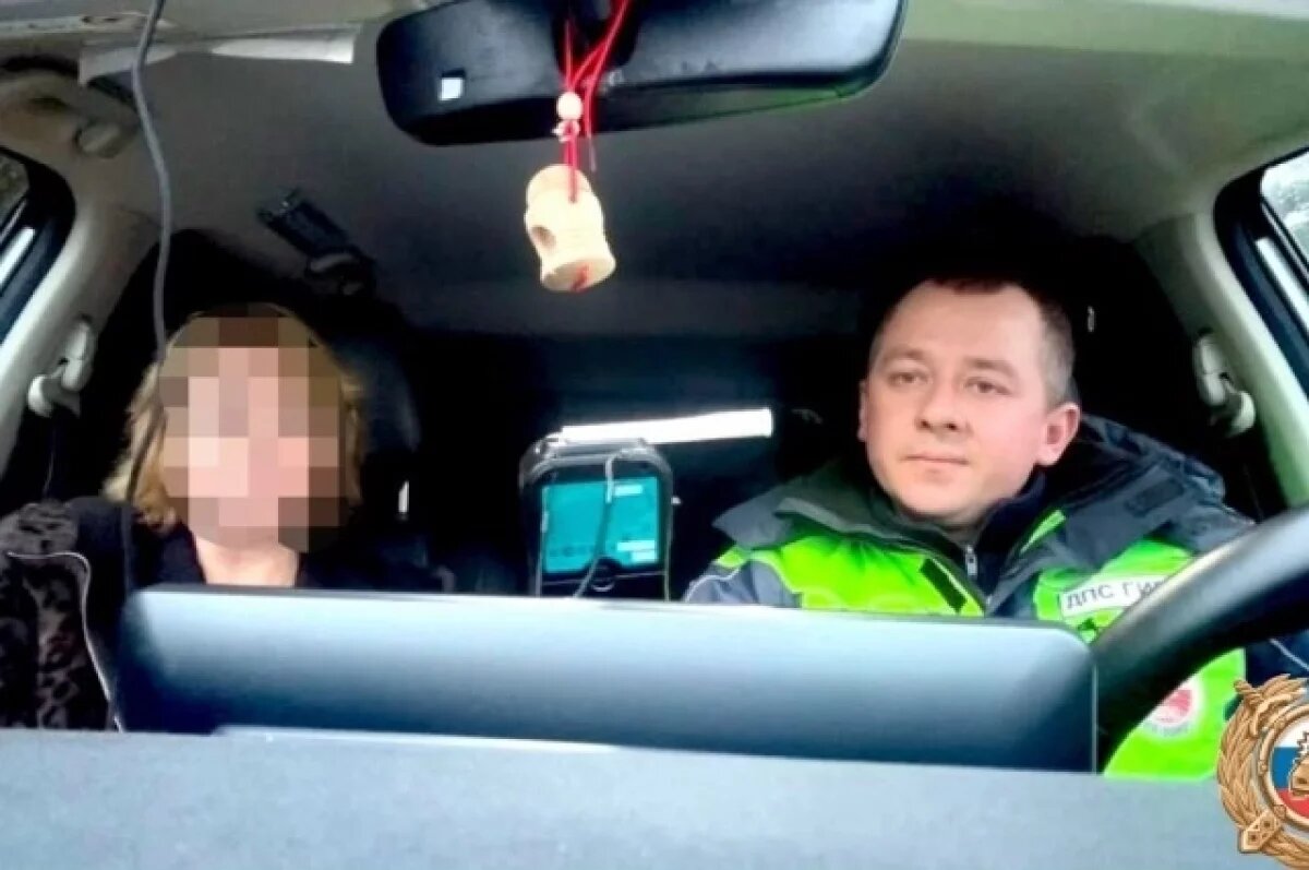    Под Тверью пьяная автоледи ехала утром на работу и попалась полиции