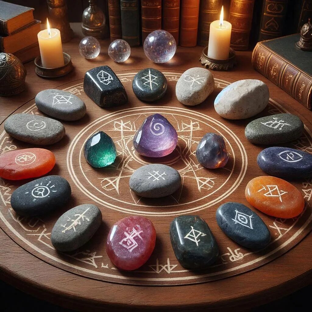 Камни. Иллюстрация сгенерирована нейросетью