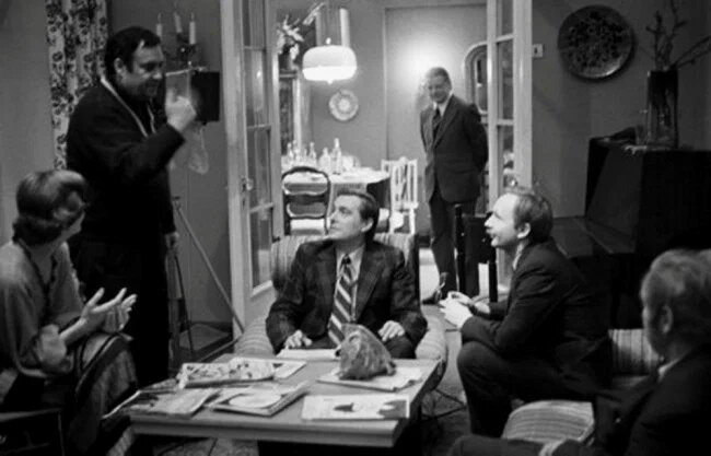 Кадры со съемок «Служебного романа»