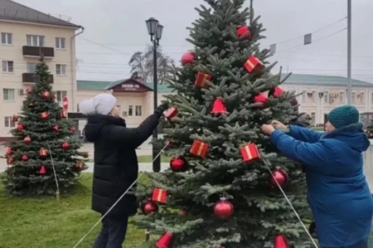    Предновогодняя суета.