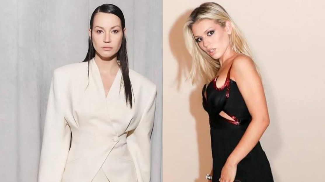    Ида Галич, Люся Чеботина. Фото: Telegram @GALICH_onok @lusia_first_lady