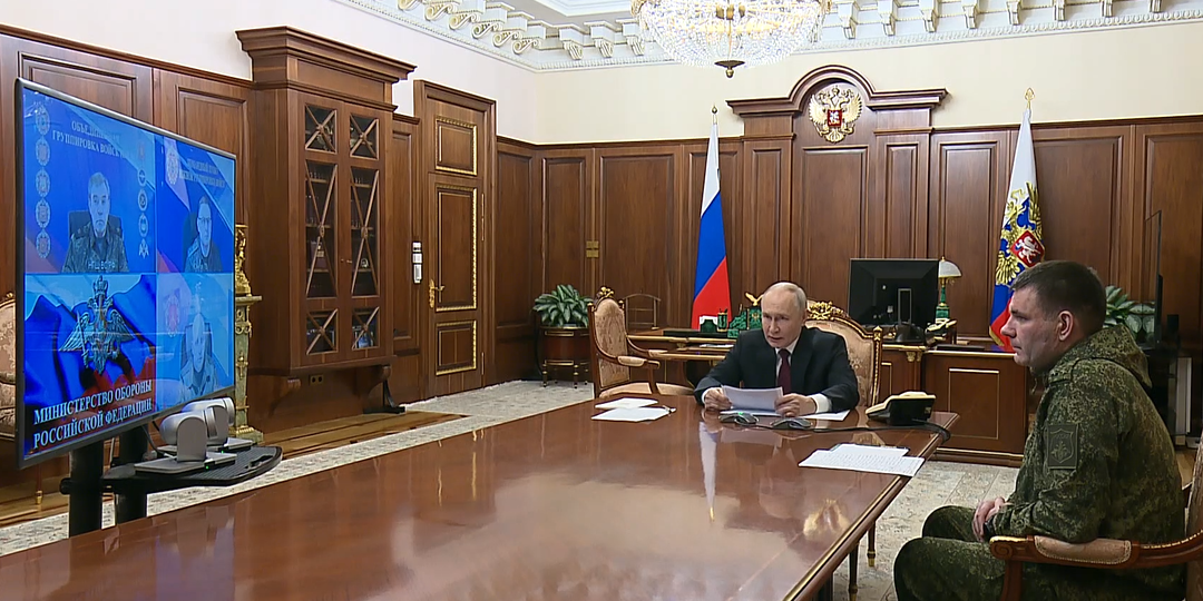 Путину доложили об освобождении Северска