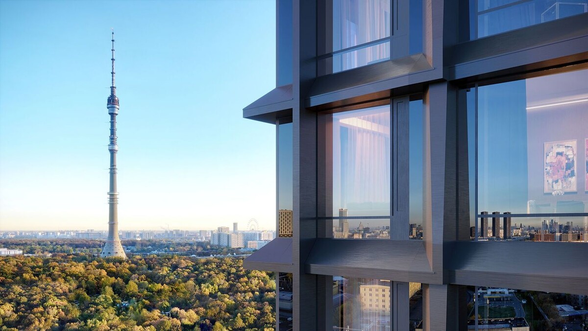 Рендер ЖК "Upside Towers"