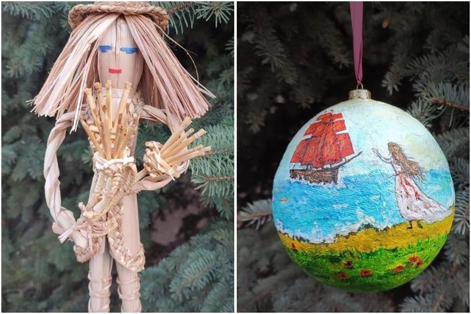    Все игрушки, представленные на конкурс мастерами, украсят елку в здании драмтеатра / Фото: vk.com/samaradramatheatre