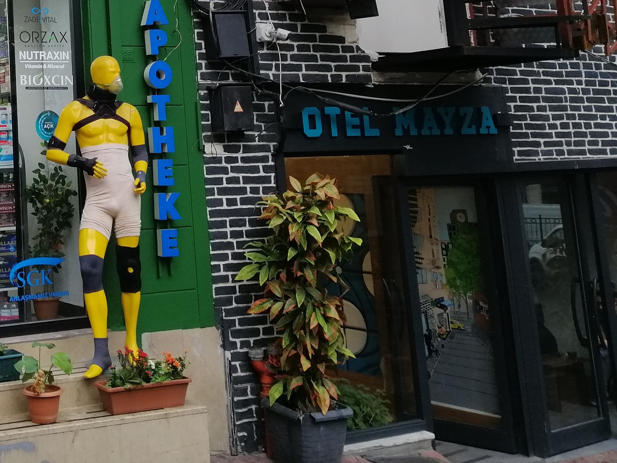 Отель Mayza: вход