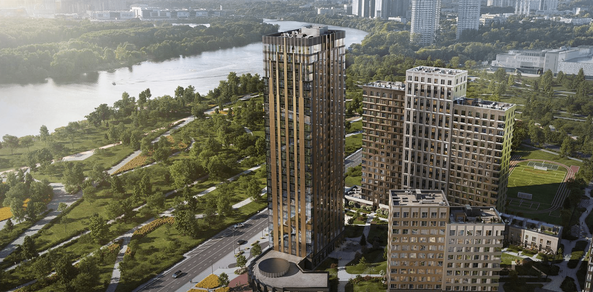 Рендер ЖК "Алия"