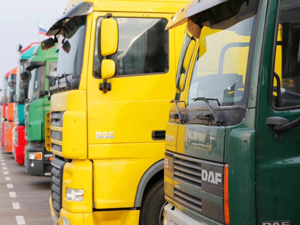    Большегрузные автомобили | © РИА Новости / Евгений Карасев