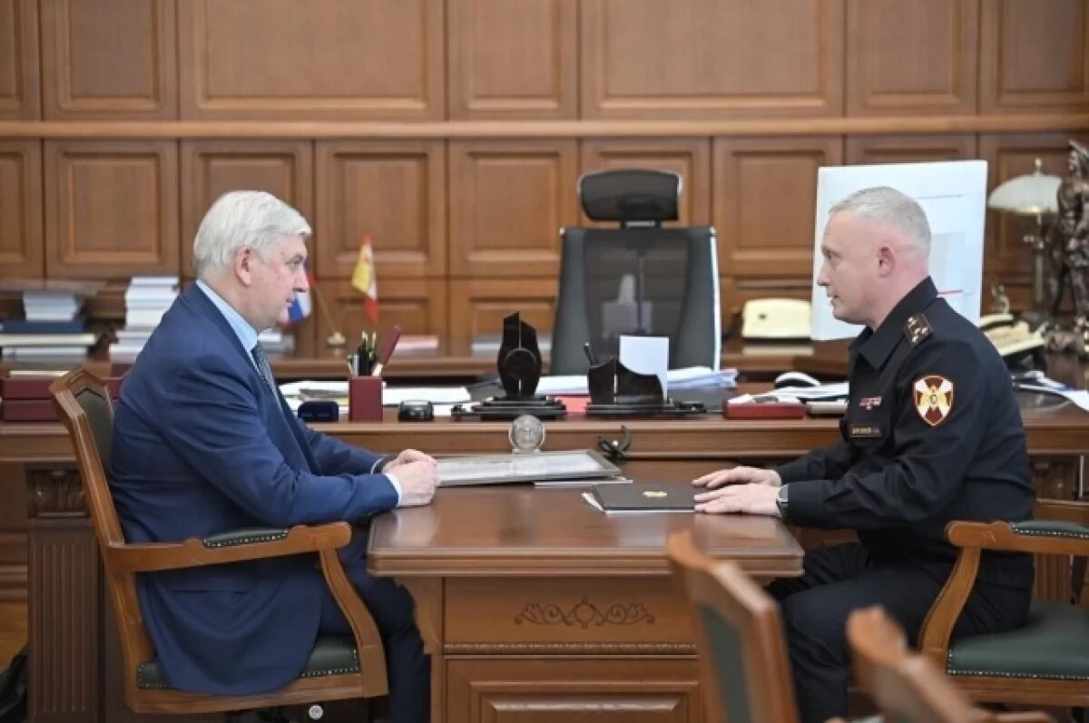    Воронежская Росгвардия вошла в число лидеров по Центральному округу