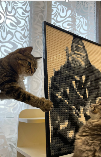 
Маргаритке выписывала недавно, она кошек своих делает, говорит голова отдыхает.