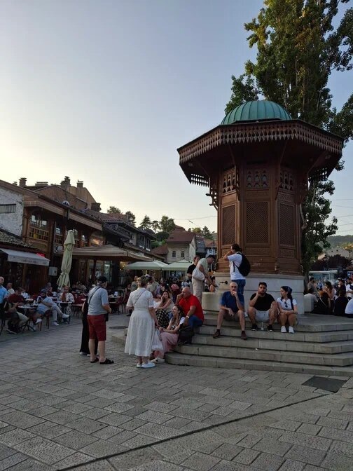 Знаковое место в Сараево — источник с питьевой водой Себиль
