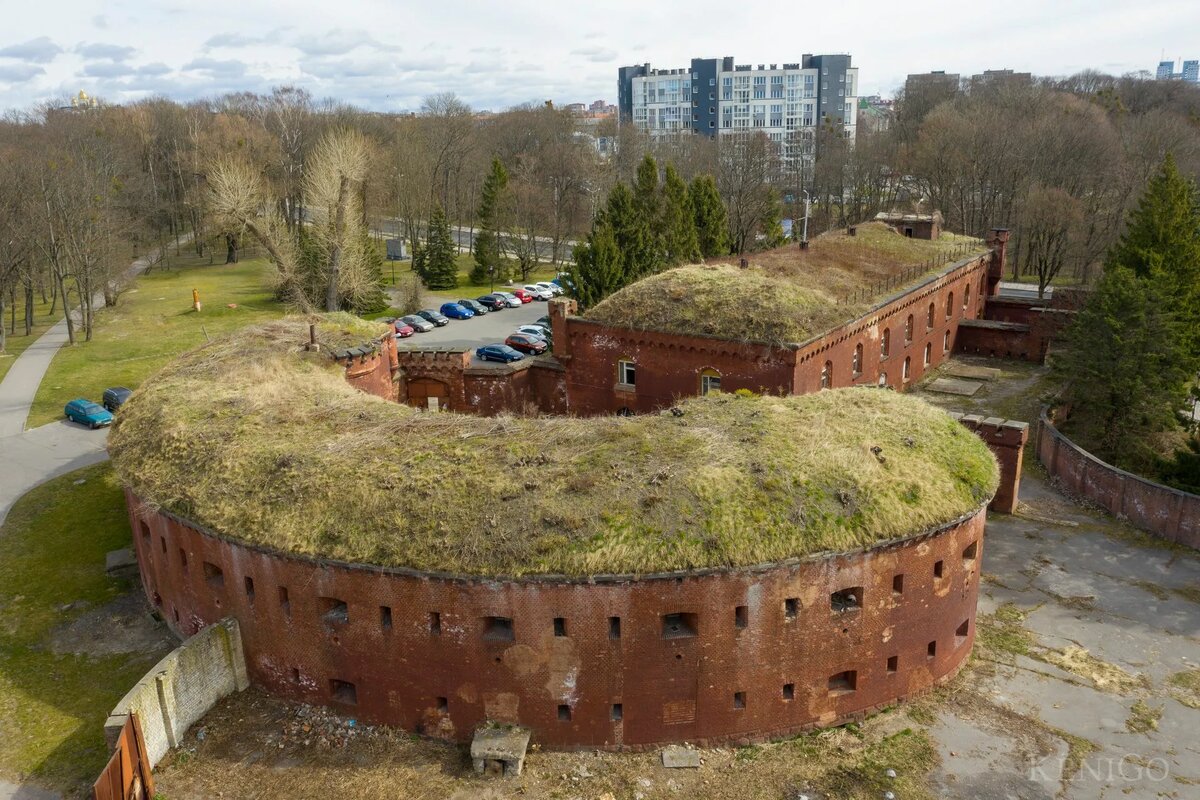 Бастион "Астрономический" в Калининграде.