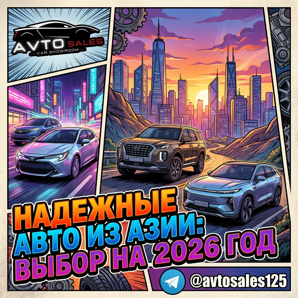    Надежные авто из Азии на 2026 год: выбираем лучшее для себя Авто Сейлс