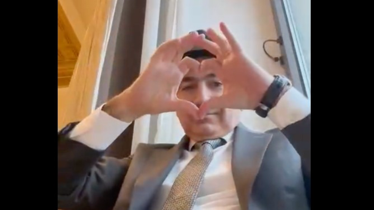    Фото: Скриншот с видео / Telegram / Nikol Pashinyan