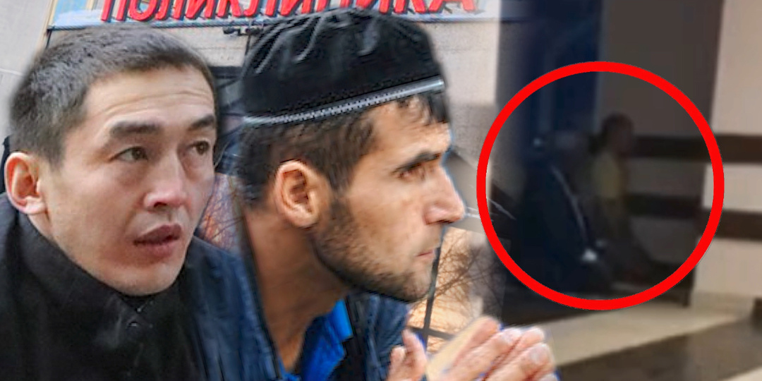 Наша дама сидела в очереди к врачу, но тут несколько человек расстелили коврики и встали на колени прямо в коридоре