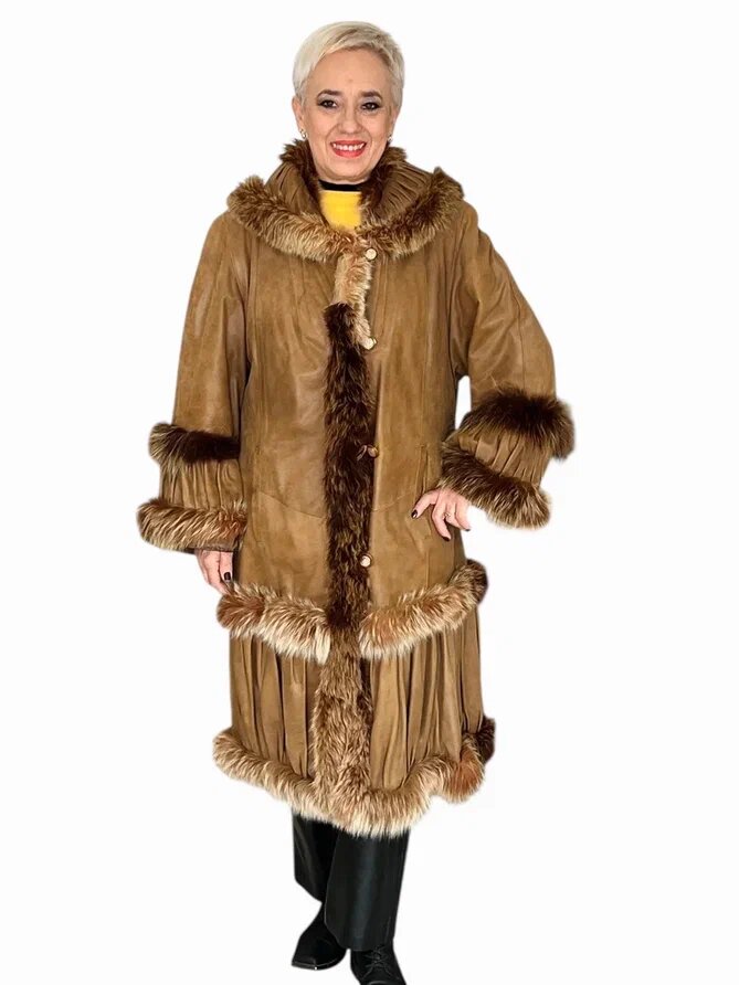 Переделка кожаного пальто в косуху. Ателье Ирины Берзиной.