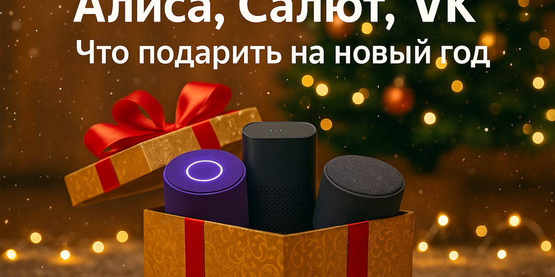 Умный подарок на Новый год: что подарить — Алису, Сбер или VK?
