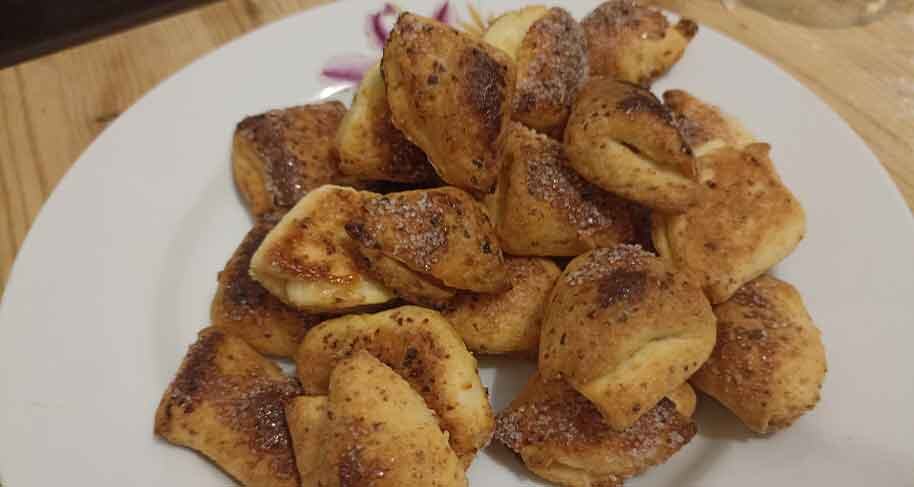 Творожное печенье