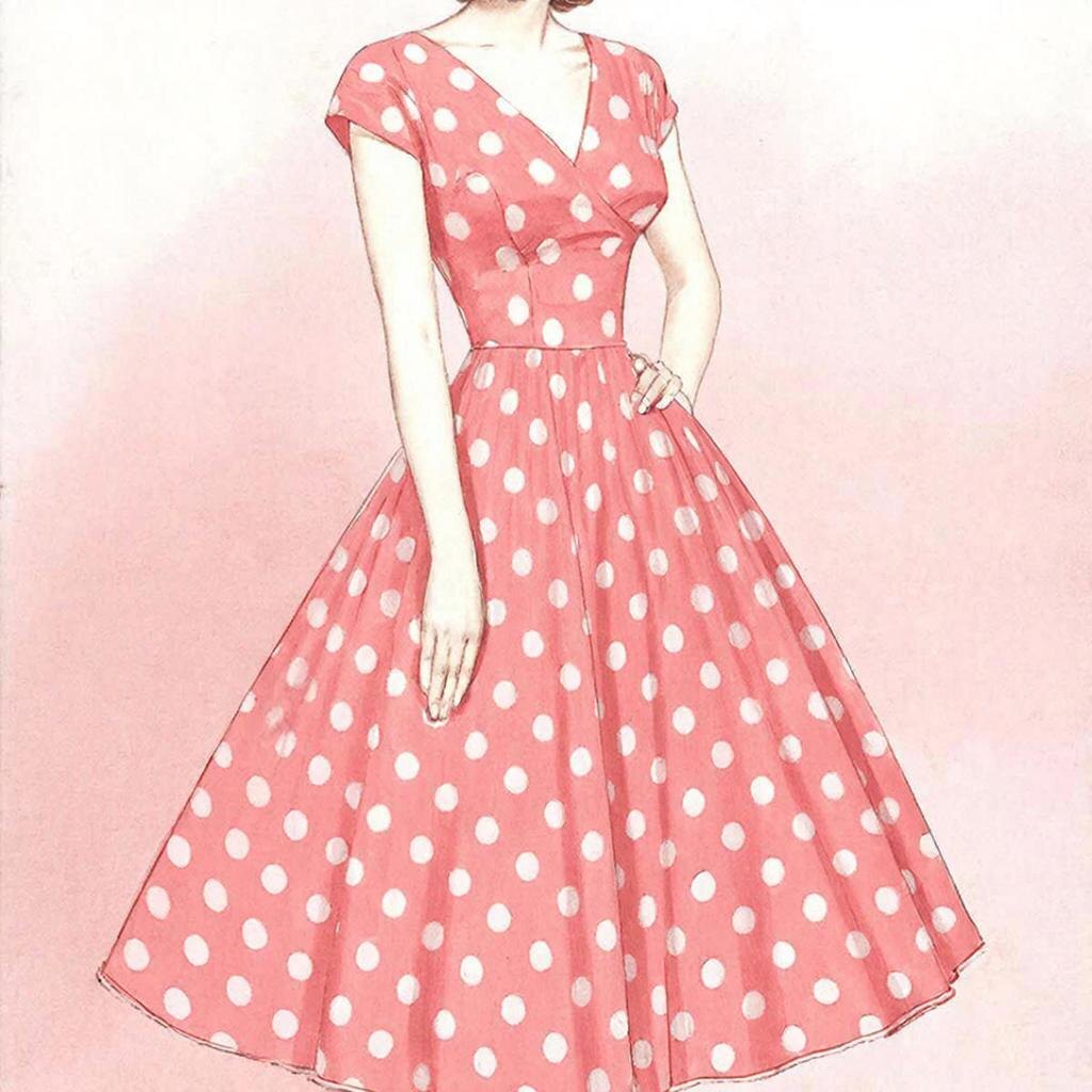 Самый лучшее предложение ИИ на запрос платья в горошек