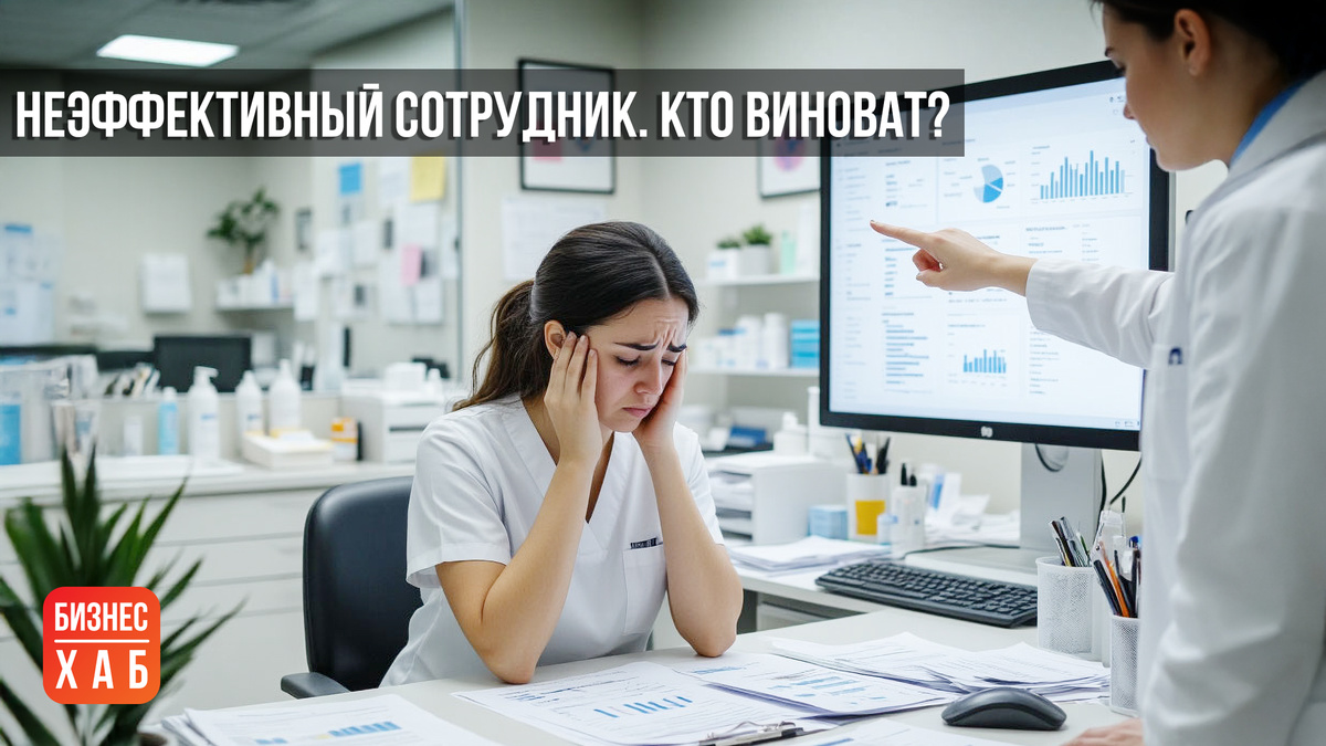 Как быть, если твой сотрудник неэффективен? Кто в этом виноват?