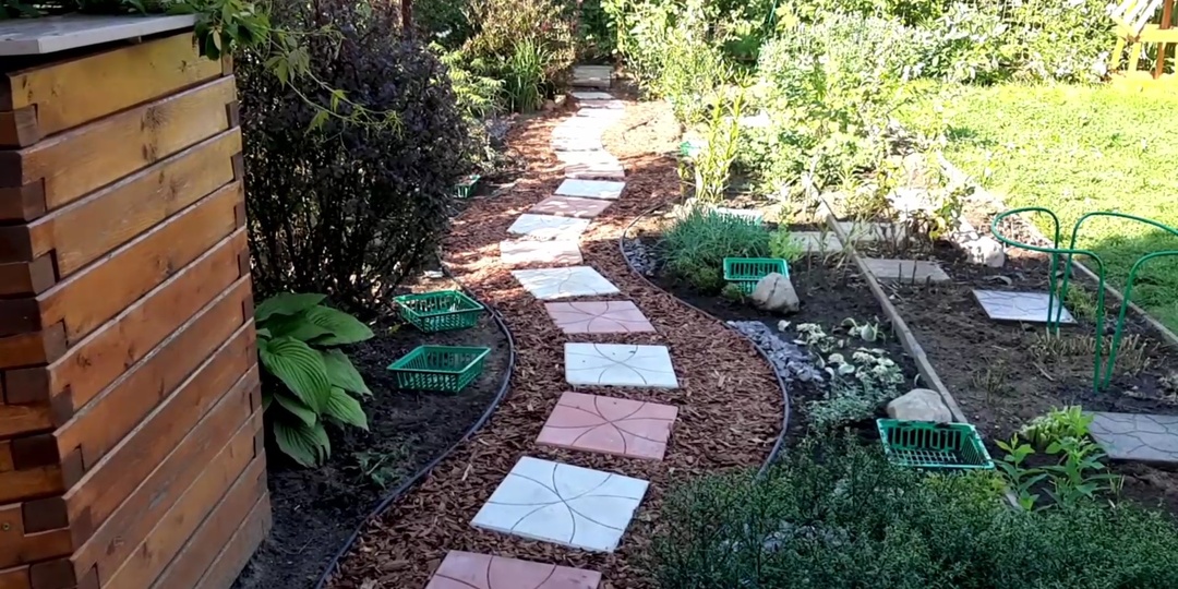 Как сделать садовую дорожку?