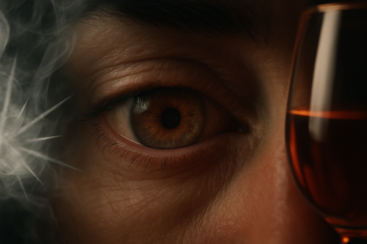 Что вреднее для глаз: курение или алкоголь?
