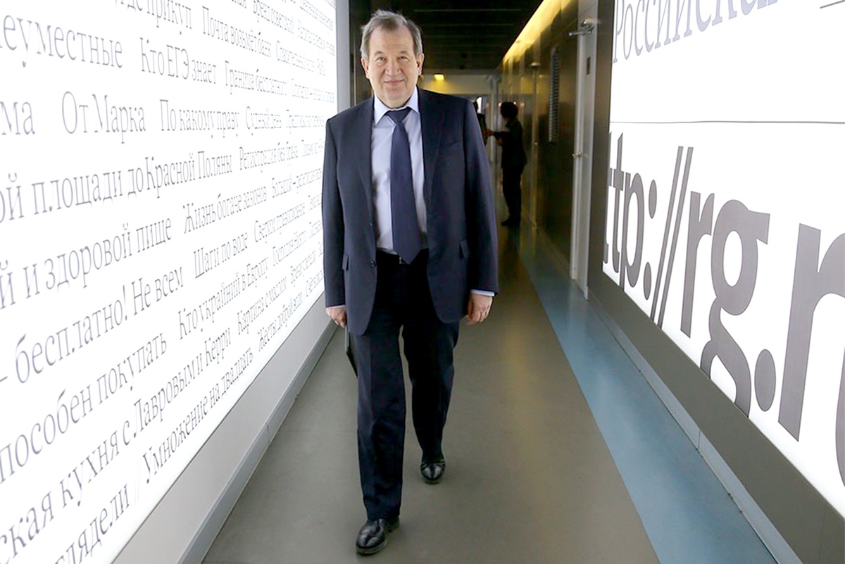    Геннадий Красников в редакции "Российской газеты". / Александр Корольков