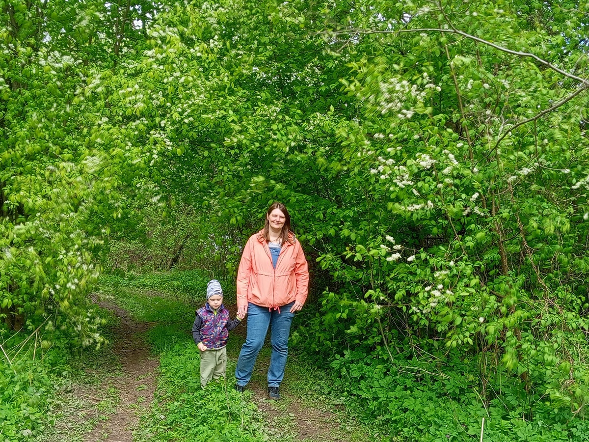 Памятная прогулка на слияние рек. Так и не дошли тогда...