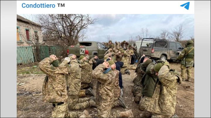    Мирноград. Они всё "сражаются". Скриншот: ТГ-канал Condottiero