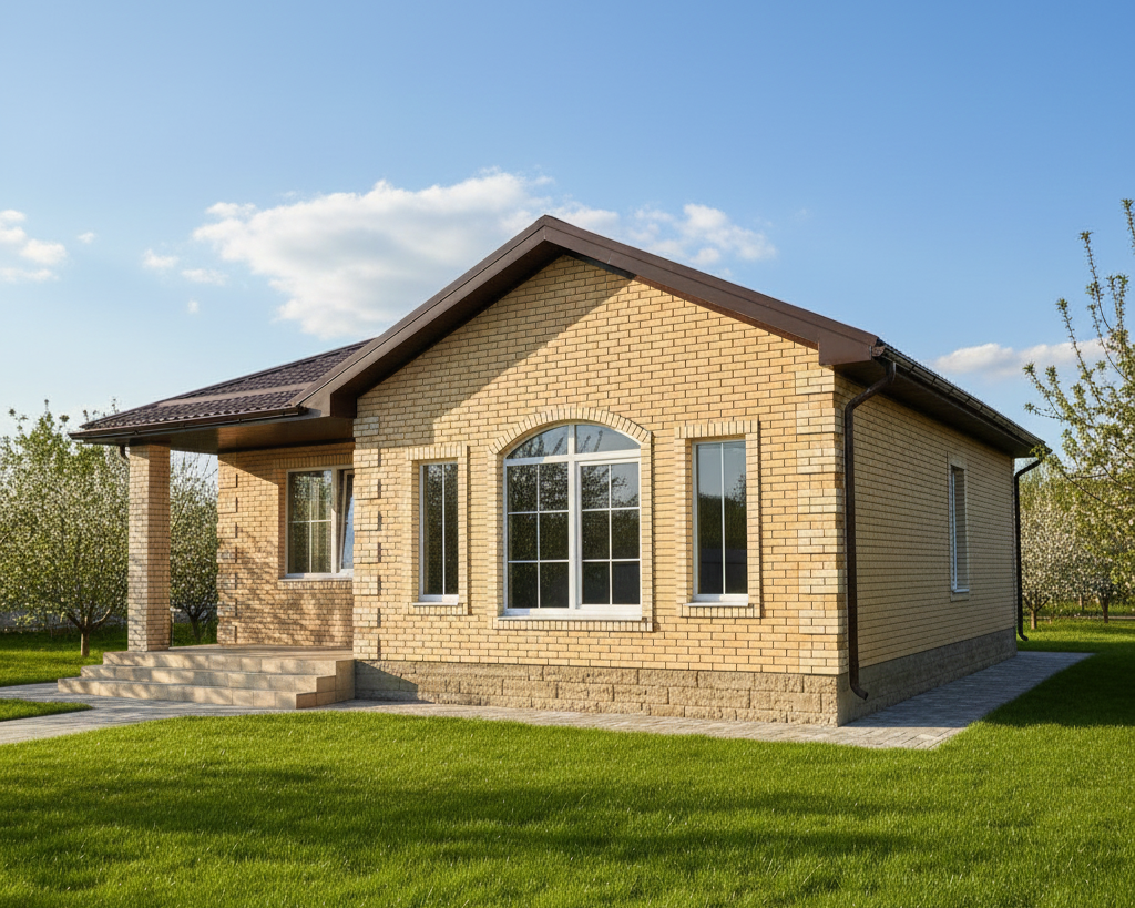 Дом построен ООО "СК "Домовой" (г. Краснодар)