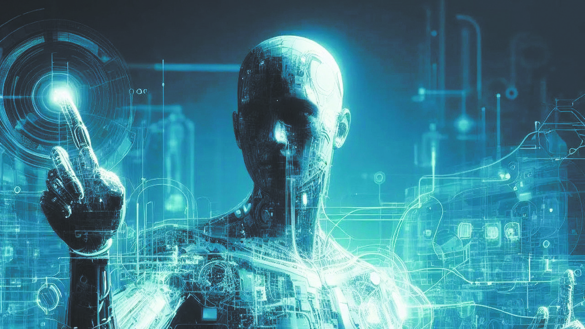 В потоке искуственного интеллекта. Фото из открытых источников