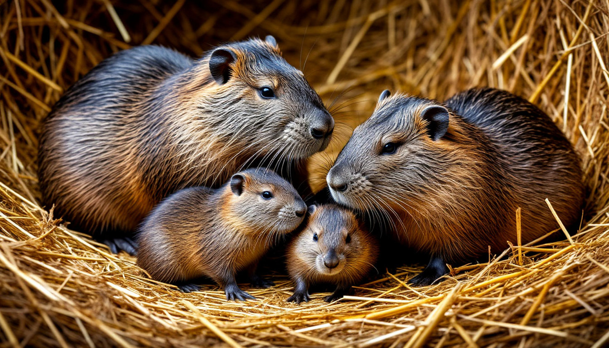 Семья нутрий