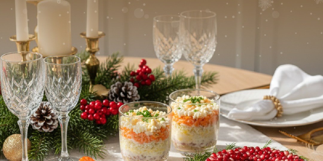 Салатное меню на новогодние праздники: 7 рецептов на любой вкус
