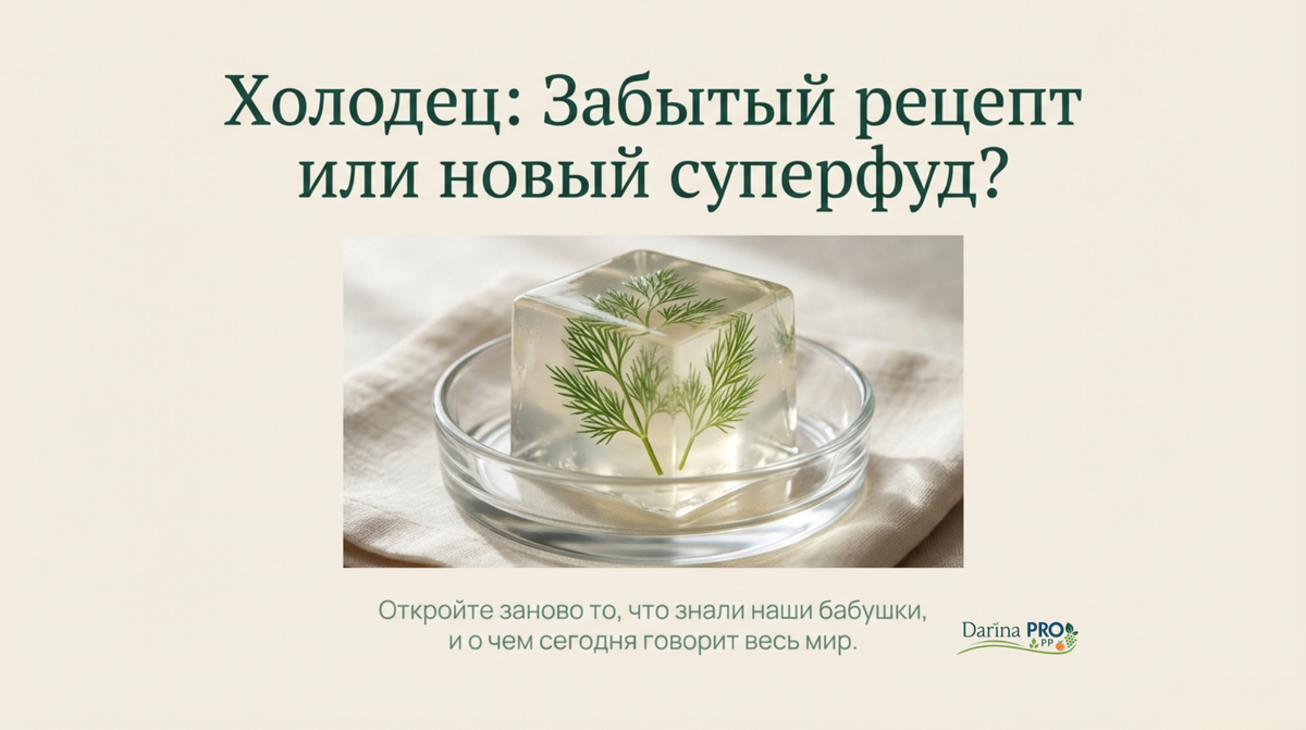 польза холодца