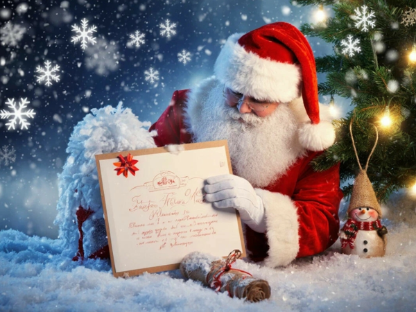 Письмо Деду Морозу. Картинка автора в нейросети