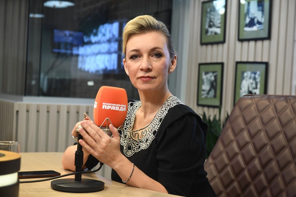    Официальный представитель МИД РФ Мария Захарова Михаил ФРОЛОВ