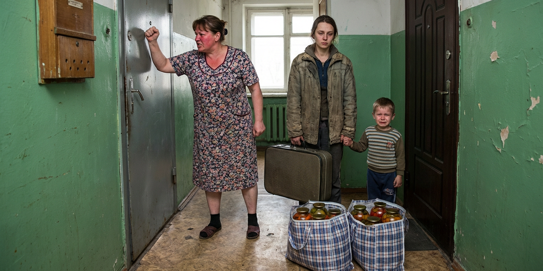 Родственники решили нагрянуть в гости без приглашения и наткнулись на закрытую дверь