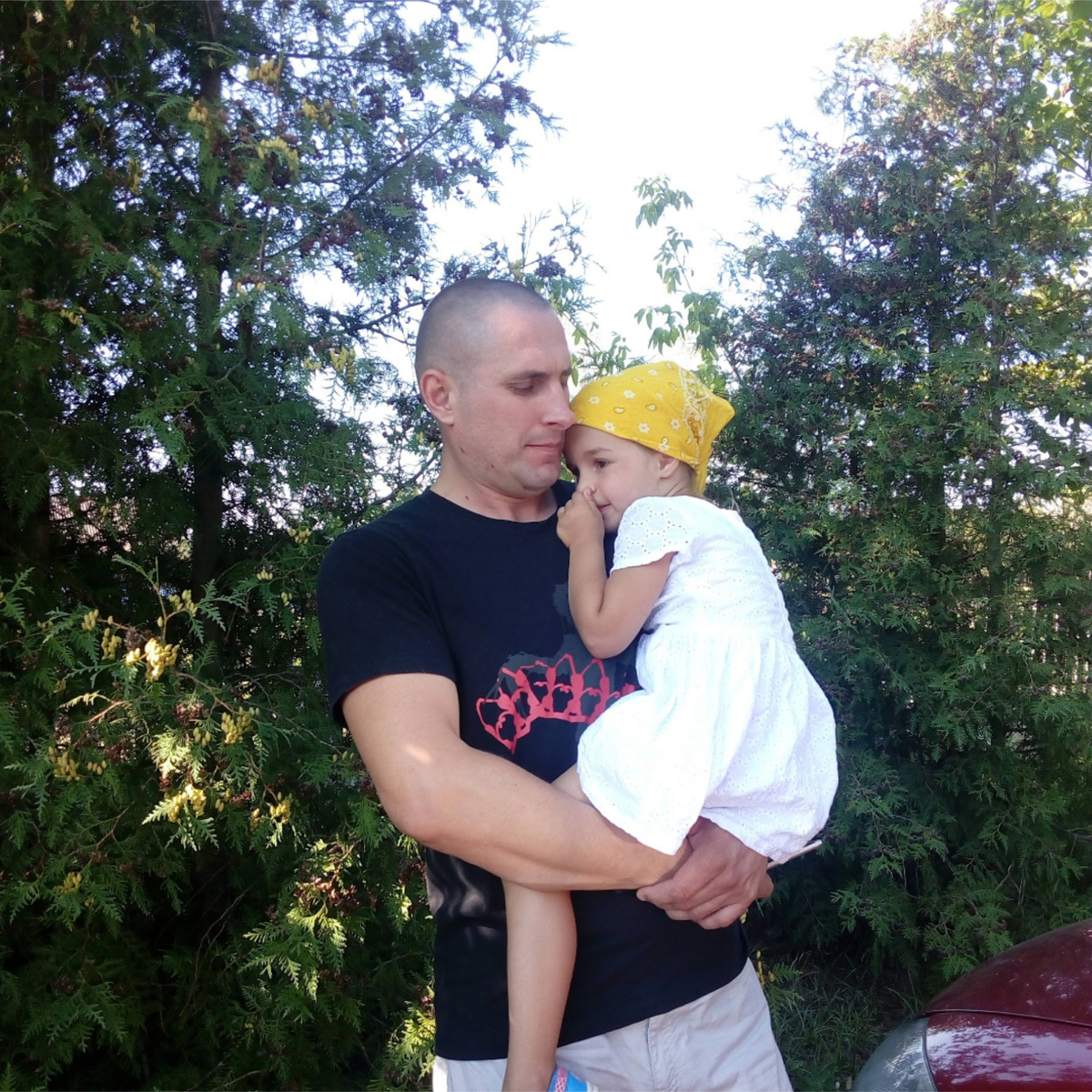 На крещение младшей дочери