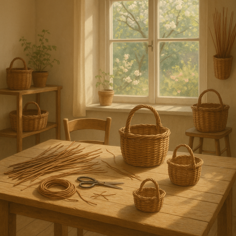    Как сплести идеальную круглую корзинку: 5 лайфхаков для новичков и опытных мастеров Loza