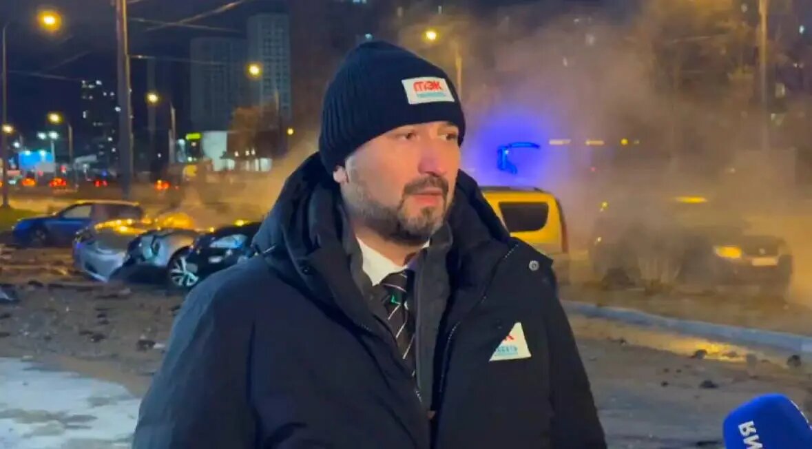    Фото6 скриншот видео пресс-службы директор АО «Теплосеть Санкт-Петербурга»