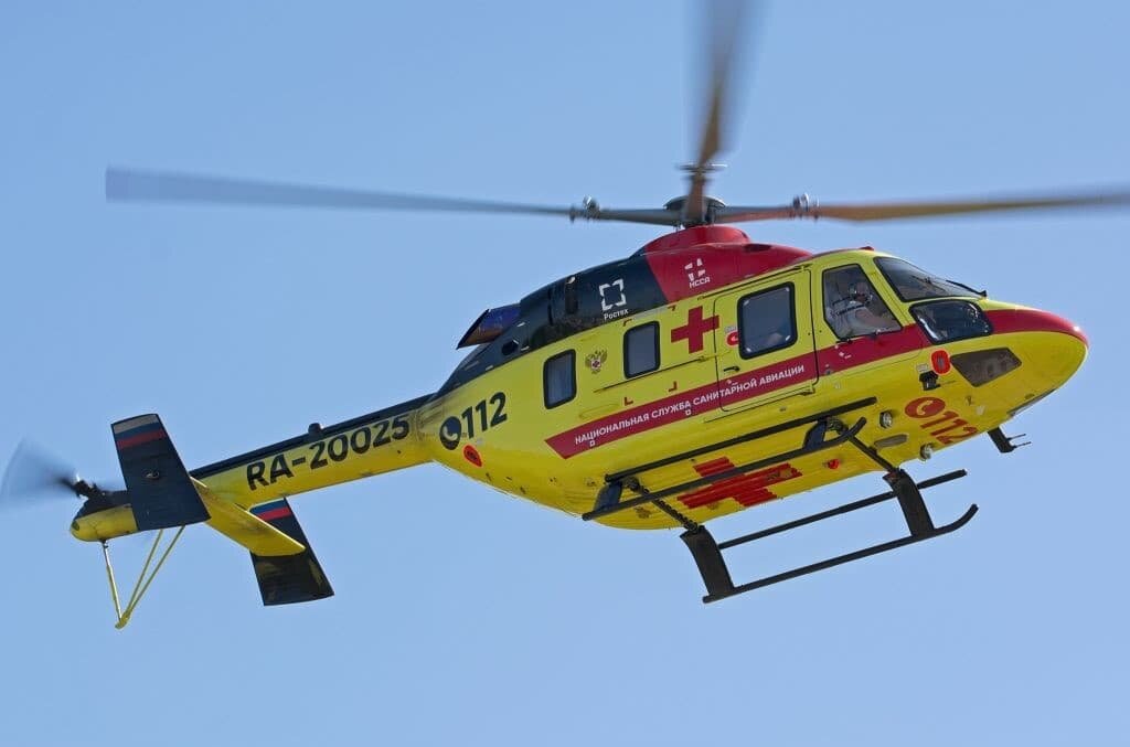   Вертолёт санавиации Ростеха