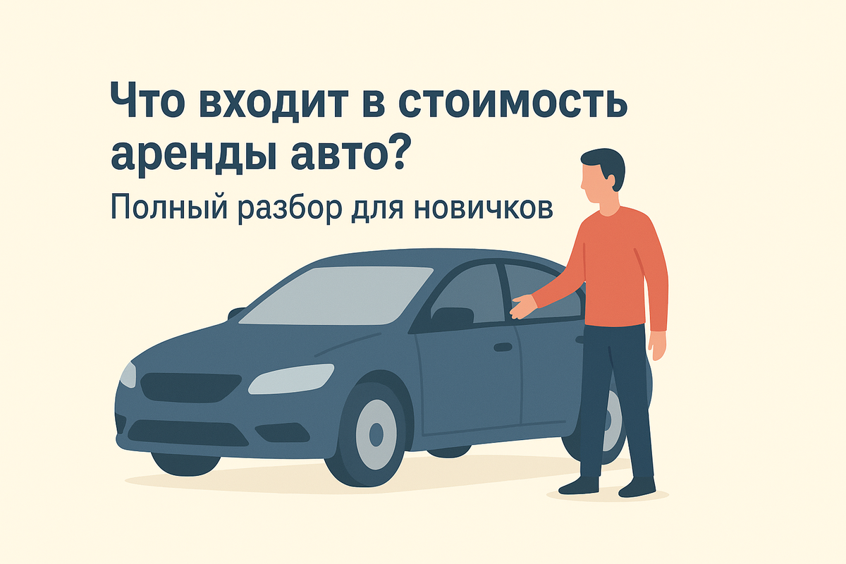 Что входит в стоимость аренды авто? Понятный разбор для тех, кто берет машину впервые