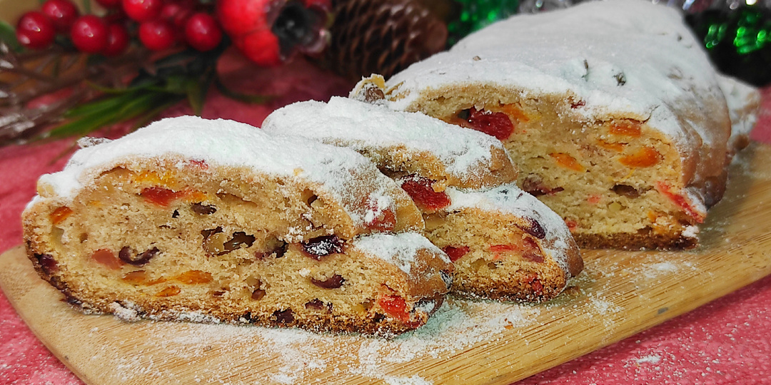 Потрясающе ВКУСНЫЙ Рождественский ШТОЛЛЕН! Творожный БЕЗ дрожжей!