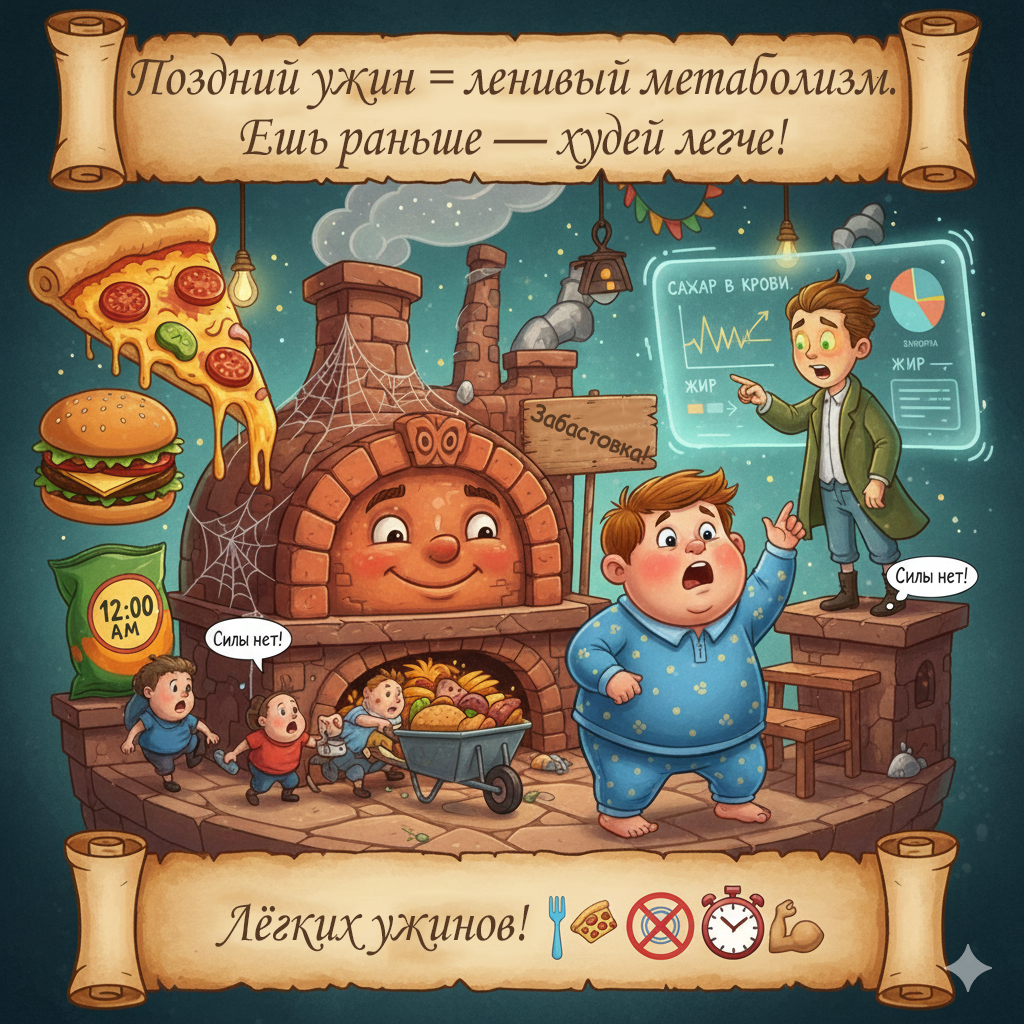 Сказка о Ленивой Печке