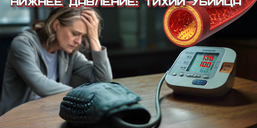 Нижнее давление — тот самый «тихий убийца», о котором молчат тонометры. Почему ваши сосуды кричат о помощи (особенно при диабете)?