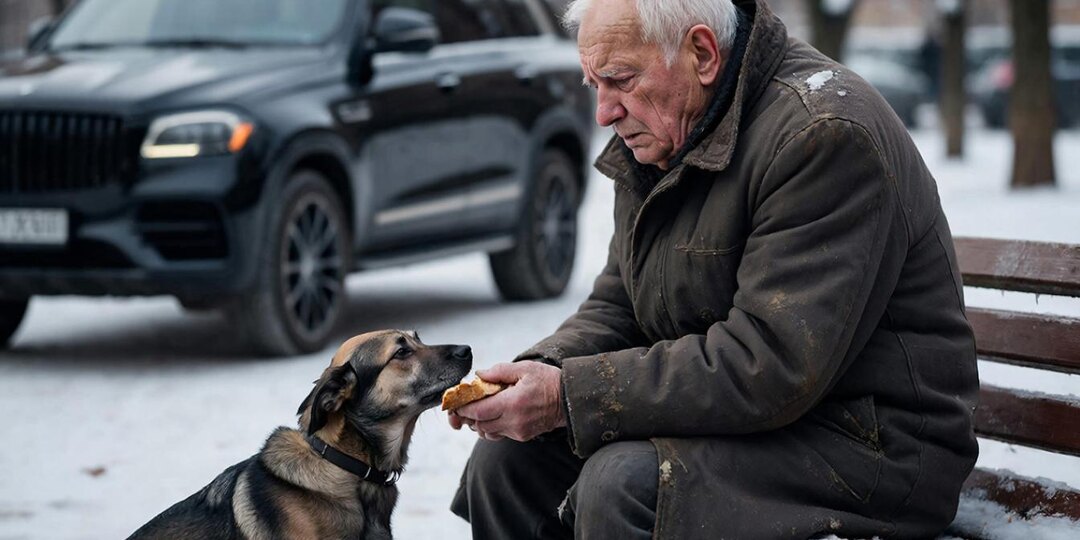 Последний ужин. Старик тратил последние копейки на пса, готовясь умереть от голода, но у судьбы были другие планы...