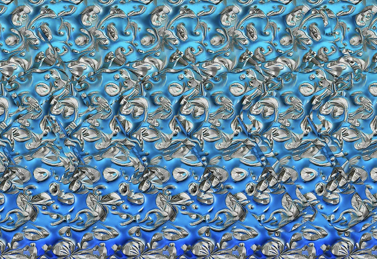 Стереокартинка с оптической иллюзией и скрытым 3D-изображением на тему неба и полёта. Расслабьте взгляд, сфокусируйтесь «сквозь» рисунок и попробуйте увидеть объёмную сцену. Отличная тренировка зрения, внимания и восприятия стереокартинок.