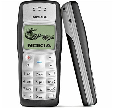 Nokia 1100 изготовлена на фабрике Nokia в городе Бохум, Германия