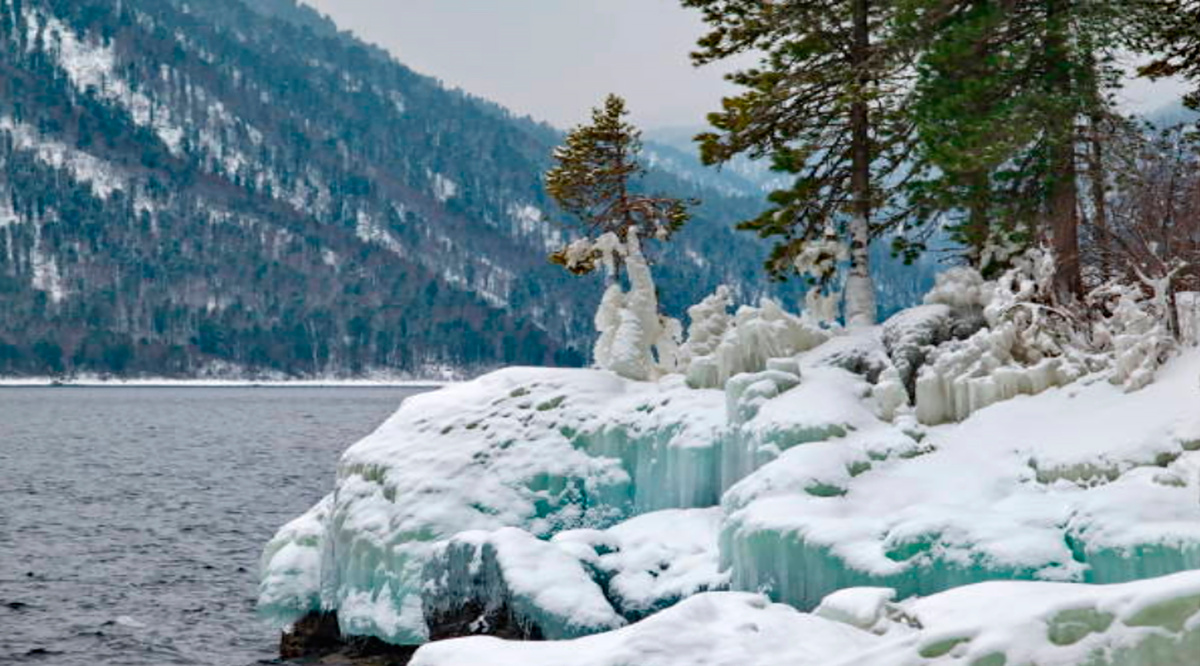 Алтай зимой